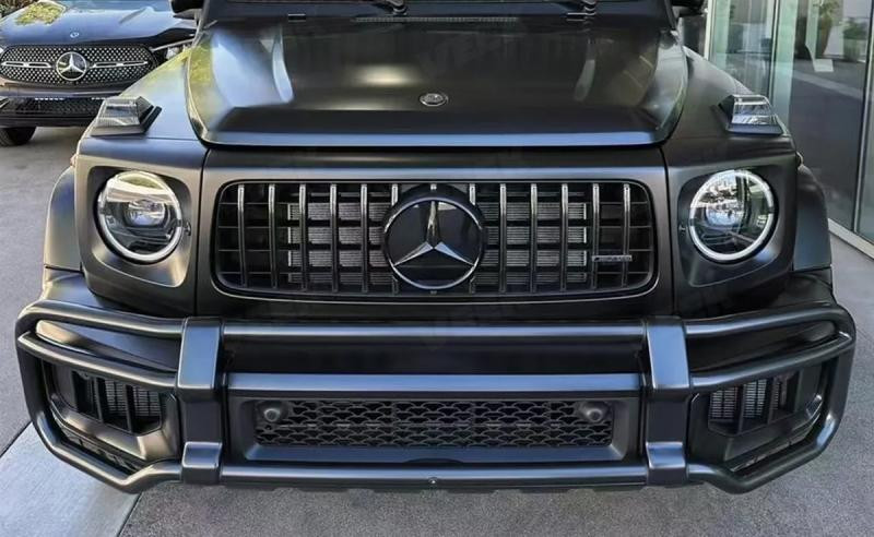 Купить Защита переднего бампера с решеткой (для AMG G63) для Mercedes G сlass W465 2025- гг