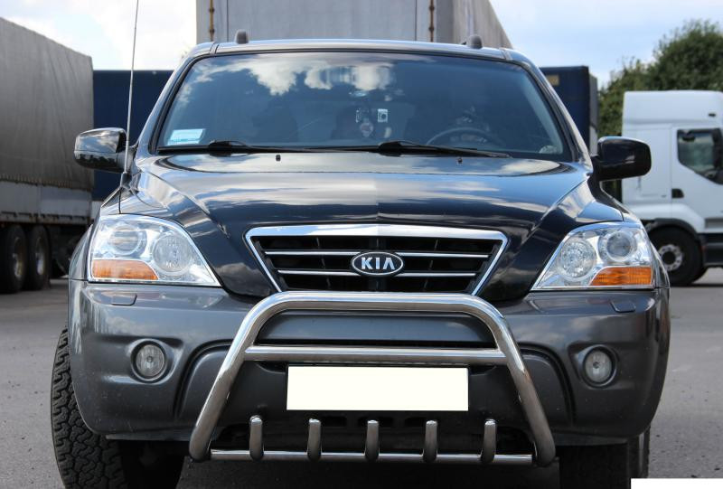 Купити Кенгурятник WT003-2 (нерж.) для Kia Sorento I BL 2002-2009 рр
