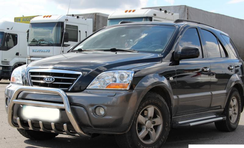 Купити Кенгурятник WT003-2 (нерж.) для Kia Sorento I BL 2002-2009 рр