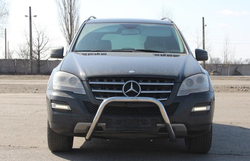 Купити Передній захист WT006 (нерж) для Mercedes ML W164