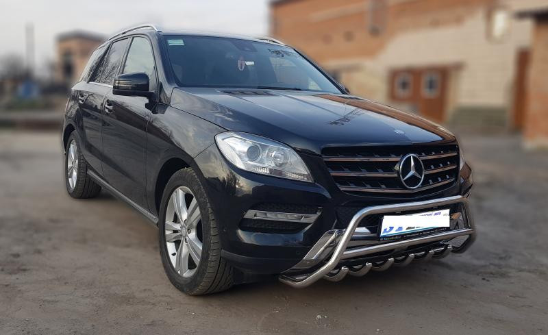 Купити Кенгурятник WT003 (нерж.) для Mercedes GLE/ML сlass W166