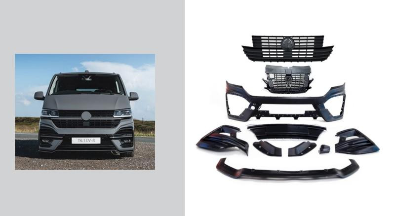 Купить Передний бампер R (для 2019-2025) для Volkswagen T6