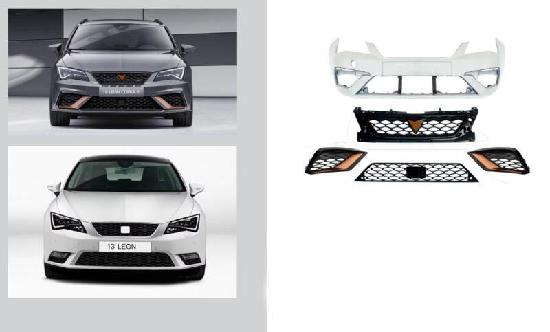 Купити Комплект рестайлінгу в 2017-2025 Cupra R (Для 2013-2017) для Seat Leon 2013-2020 рр