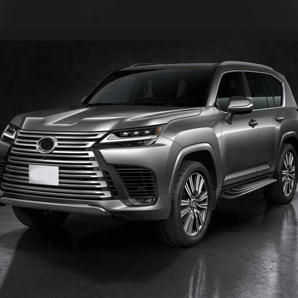 Купити Бокові пороги OEM (2 шт) для Lexus LX 500d/600