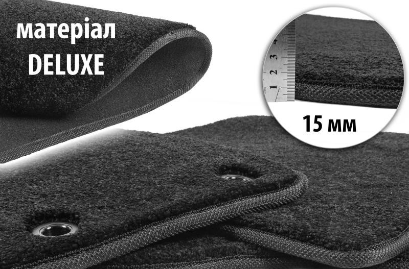 Купить Коврики текстильные Deluxe (SD, черный) для Honda Accord V 1997-2002 гг