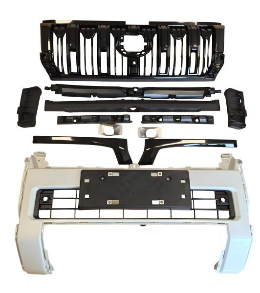 Купить Передний Бампер VX Черный для Toyota Land Cruiser Prado 250 2023- гг