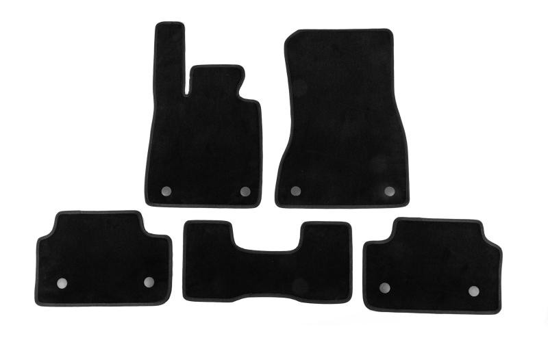 Купить Коврики текстильные Deluxe (Для G60/61, Черный) для BMW 5/i5 серия G60/60E/61 2023- гг