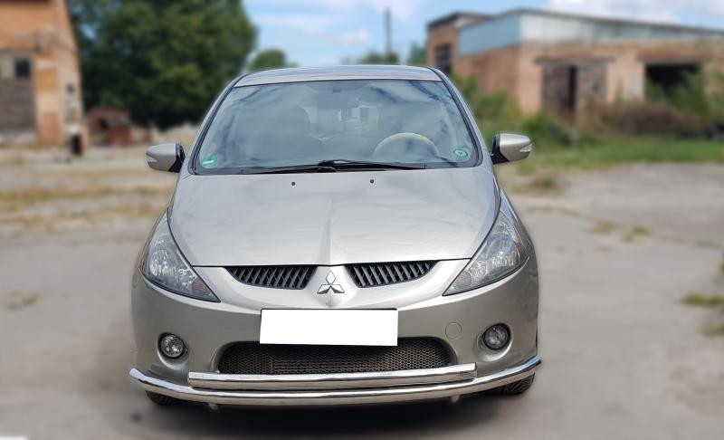 Купити Передній захист ST014 (нерж.) d60/60 для Mitsubishi Grandis 2003-2011 рр