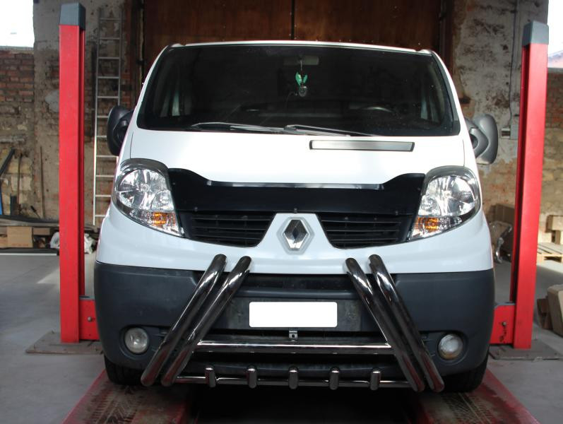 Купить Кенгурятник F1-01 (нерж.) для Opel Vivaro 2001-2015 гг