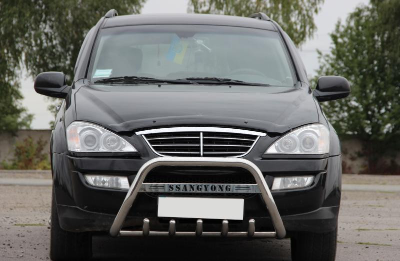 Купити Кенгурятник WT004 (нерж) для SsangYong Kyron 2005-2014 рр