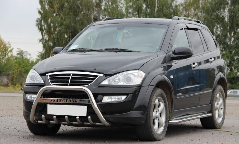 Купити Кенгурятник WT004 (нерж) для SsangYong Kyron 2005-2014 рр
