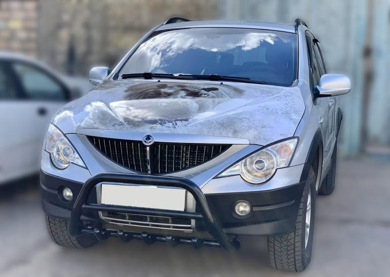 Купить Кенгурятник Bleck WT003 (нерж) для SsangYong Kyron 2005-2014 гг