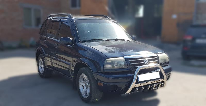 Купити Кенгурятник WT004 (нерж) для Suzuki Vitara 1998-2006 рр