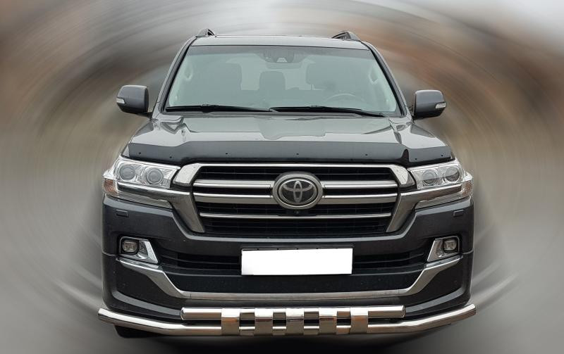 Купить Передняя дуга ST015 (2015-2025, нерж.) для Toyota Land Cruiser 200