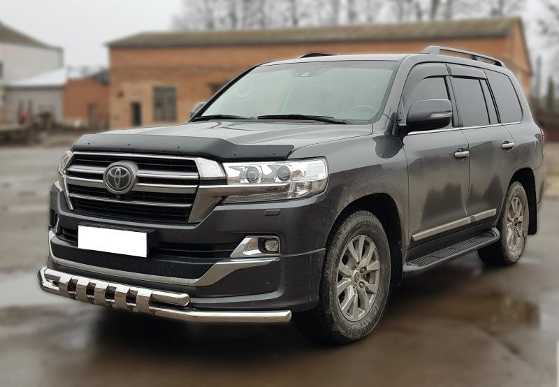 Купить Передняя дуга ST015 (2015-2025, нерж.) для Toyota Land Cruiser 200