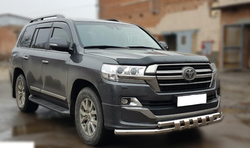Купить Передняя дуга ST015 (2015-2025, нерж.) для Toyota Land Cruiser 200