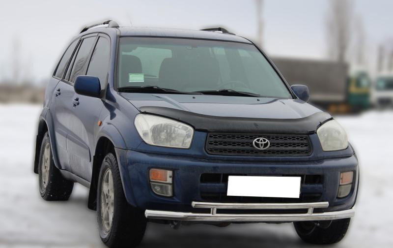 Купити Передній захист ST014-1 (нерж) для Toyota Rav 4 2001-2005 рр