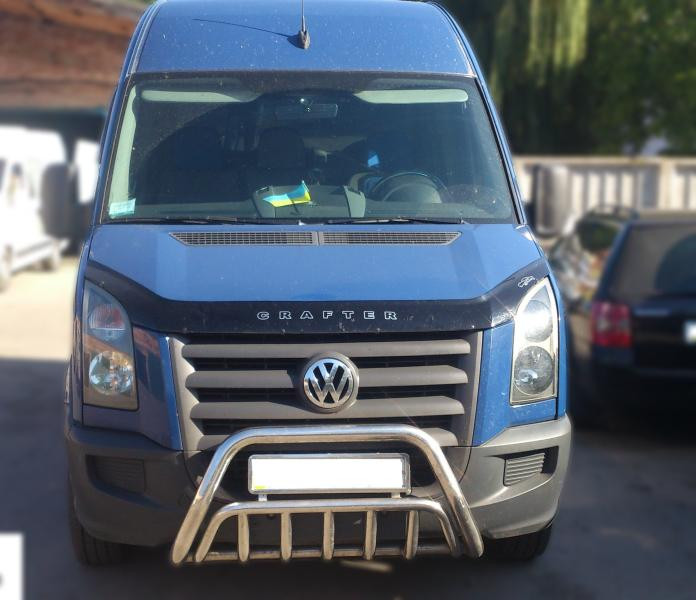Купити Передня дуга WT002 (нерж.) для Volkswagen Crafter 2006-2016 рр