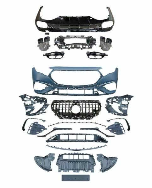 Купить Комплект обвесов AMG E53 с задним диффузором (для AMG-Line) для Mercedes E-сlass W214 2023- гг