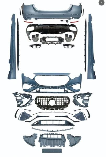 Купить Комплект обвесов AMG E53 с задним диффузором (для Avantgarde/Exclusive) для Mercedes E-сlass W214 2023- гг