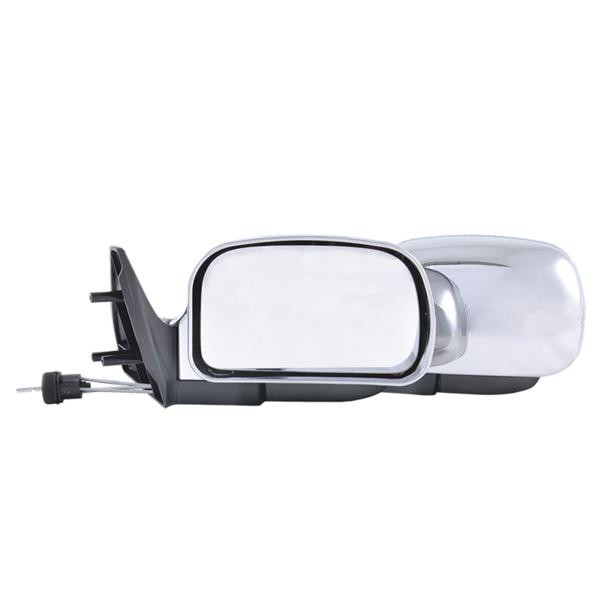 Купити Дзеркала бокові Carlife, ВАЗ 2108, 09, 099, 13, 14,15  хром, сф.антибл., компл 2шт