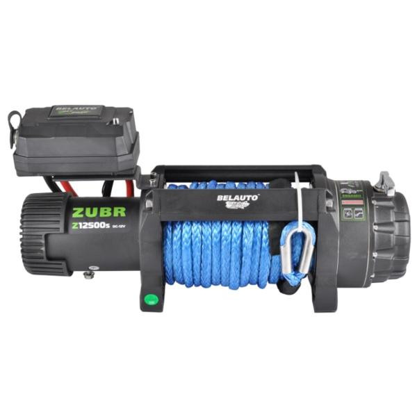 Купить Лебедка BELAUTO ZUBR 12500lbs (6.0hp/4.4kw; 262:1) синтетический трос