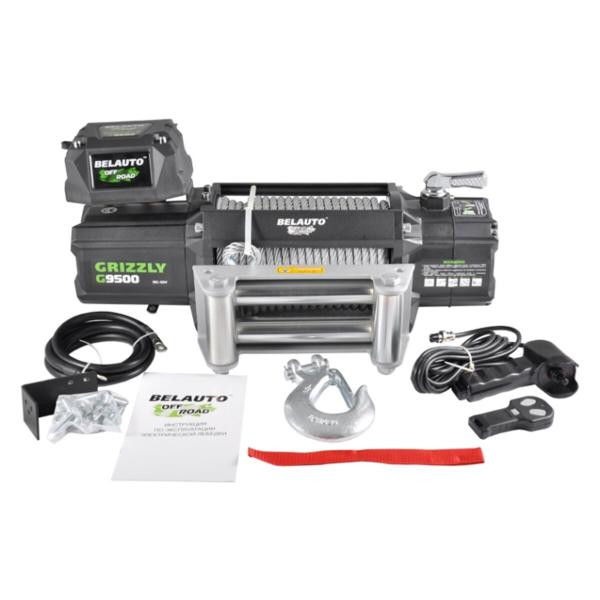 Купити Лебідка BELAUTO GRIZZLI 9500lbs (5.5hp/4.1kw; 218:1)