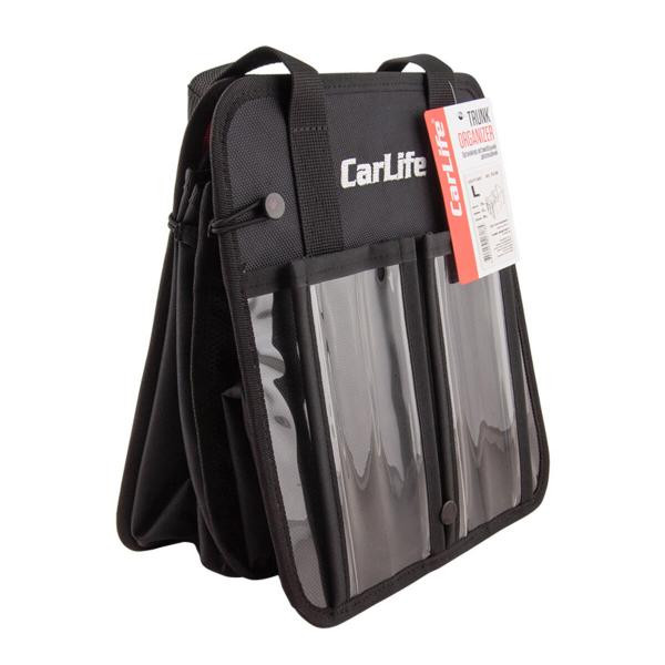 Купити Сумка органайзер CarLife (трансформер) L 58х34х31см Тк. PVC 1680 D чорна