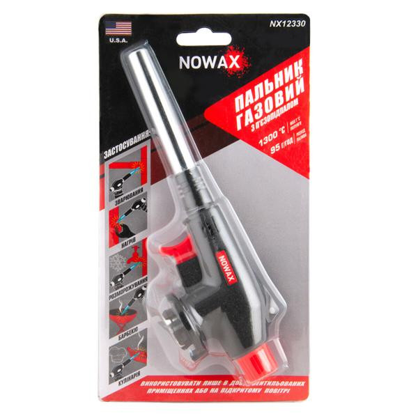 Купить Газовая горелка Nowax на баллон, сопло: Ø 13,6мм, длина 74мм