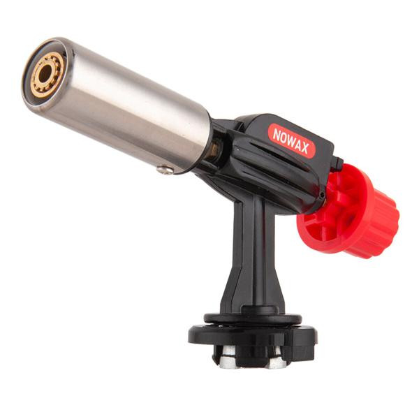 Купити Газовий пальник Nowax на балон, сопло: Ø 20мм, довжина 80мм, керам. захист,  мет. корпус