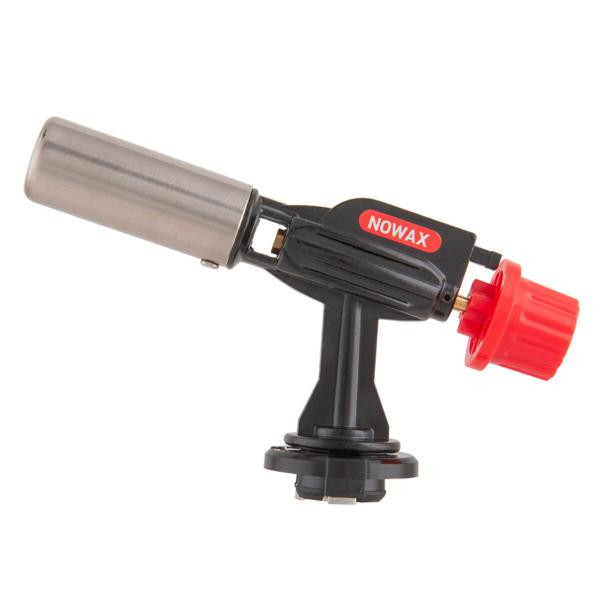 Купити Газовий пальник Nowax на балон, сопло: Ø 20мм, довжина 80мм, керам. захист,  мет. корпус