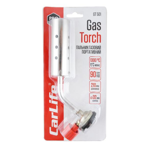 Купить Газовая горелка Carlife, сопло: Ø 32мм, длина 95мм