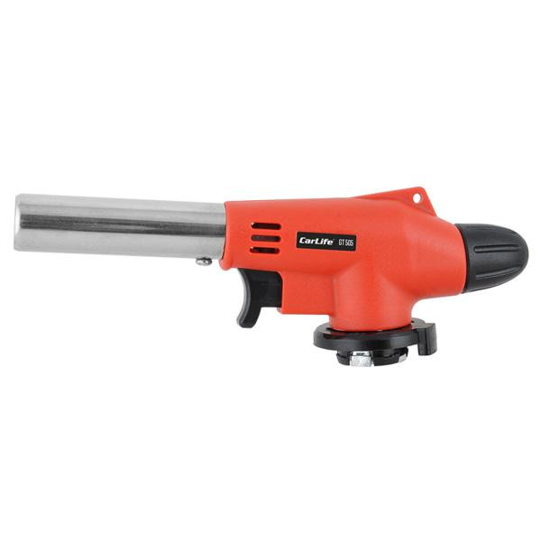 Купить Газовая горелка Carlife, сопло: Ø 19мм, длина 68мм с пьезоподжигом, керам. защита GT505