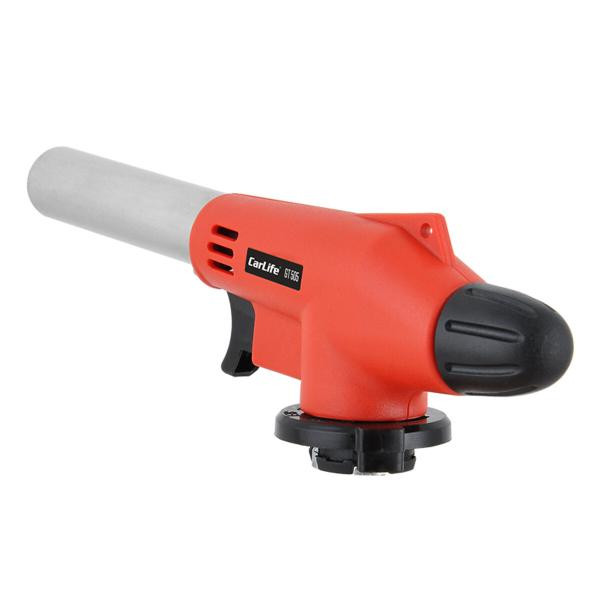 Купить Газовая горелка Carlife, сопло: Ø 19мм, длина 68мм с пьезоподжигом, керам. защита GT505