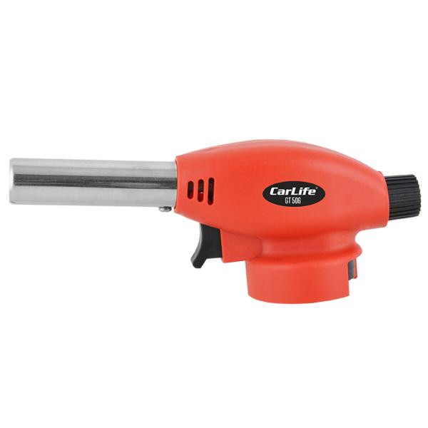 Купити Газовий пальник Carlife, сопло: Ø 19мм, довжина 68мм з п'єзопідпалом, керам. захист GT506