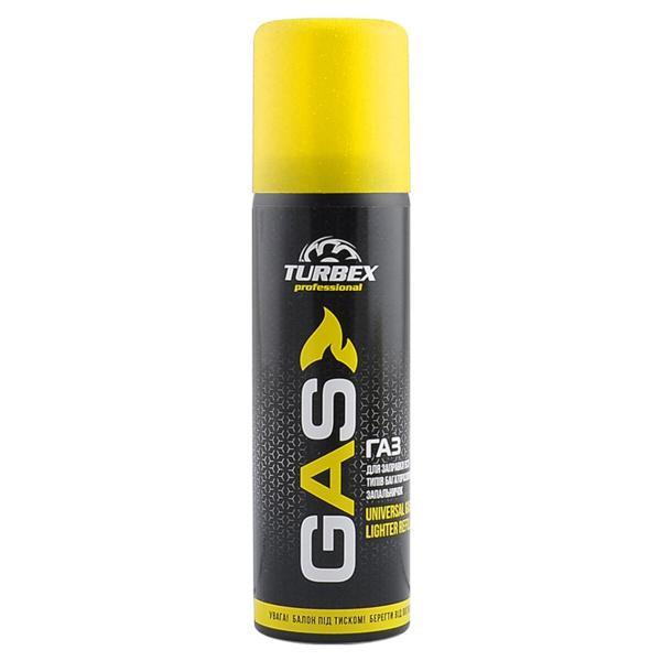 Купить Газ Turbex для заправки всех типов многоразовых зажигалок, 90мл