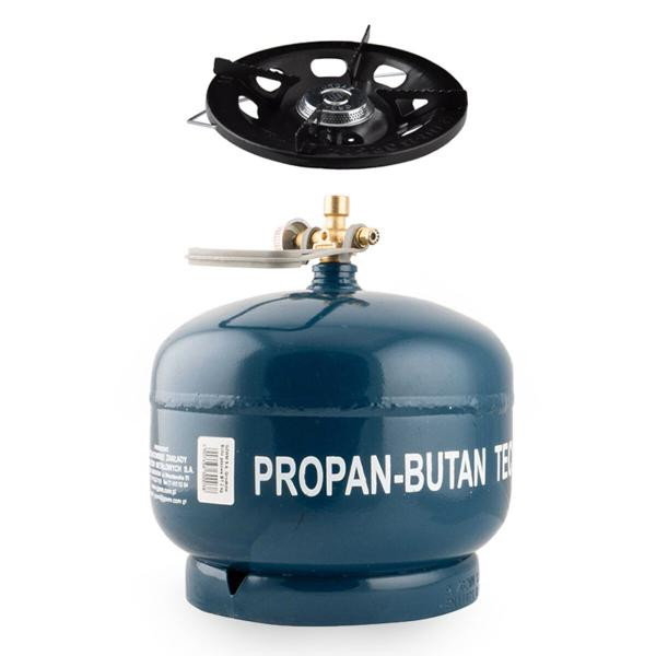 Купити Газовий балон GZWM з пальником EPK-630 (конфоркою), 4,8л