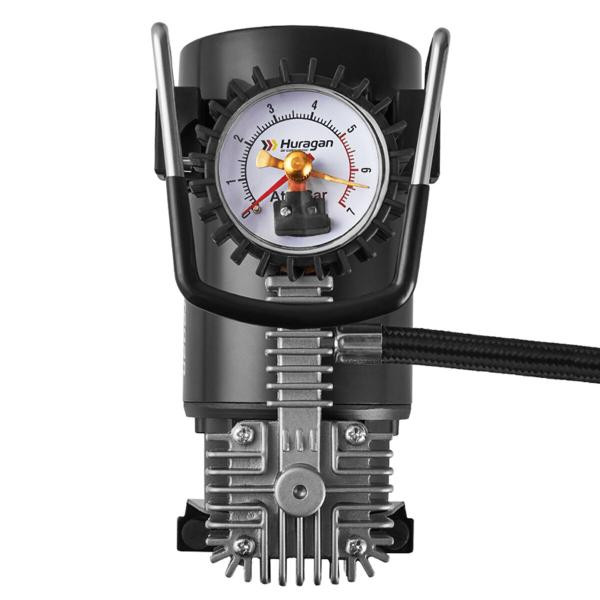 Купити Компресор автомобільний Huragan з автостопом 12В, 7 Атм, 37 л/хв H0400