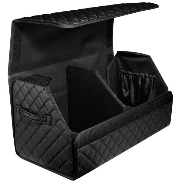 Купити Сумка органайзер Beltex Еко шкіра L 60х31х31 чорна/чорна