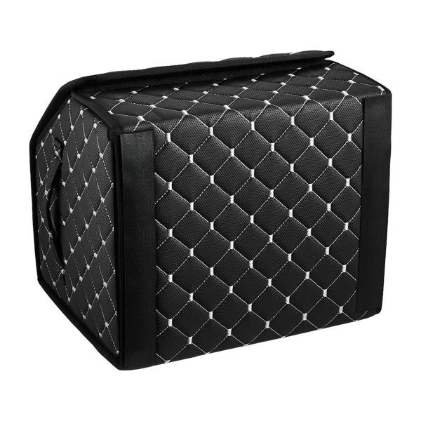 Купить Сумка органайзер Beltex Эко кожа S 35х30х30 черная/серая