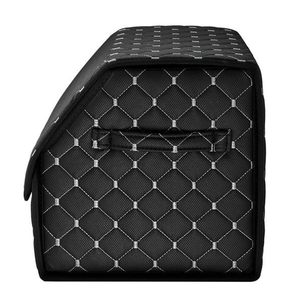 Купити Сумка органайзер Beltex Еко шкіра S 35х30х30 чорна/біла