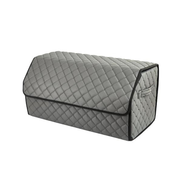 Купить Сумка органайзер Beltex Эко кожа L 60х31х31 серая/серая