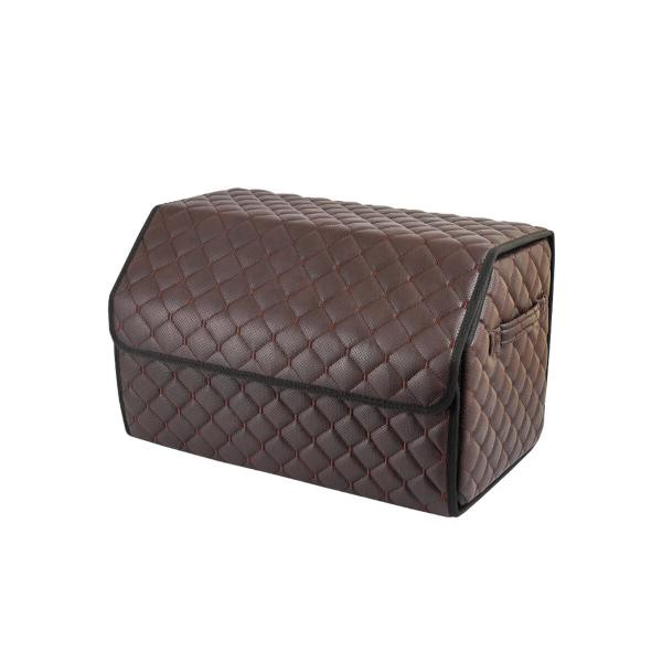 Купити Сумка органайзер Beltex Еко шкіра S 35х30х30 коричнева/коричнева