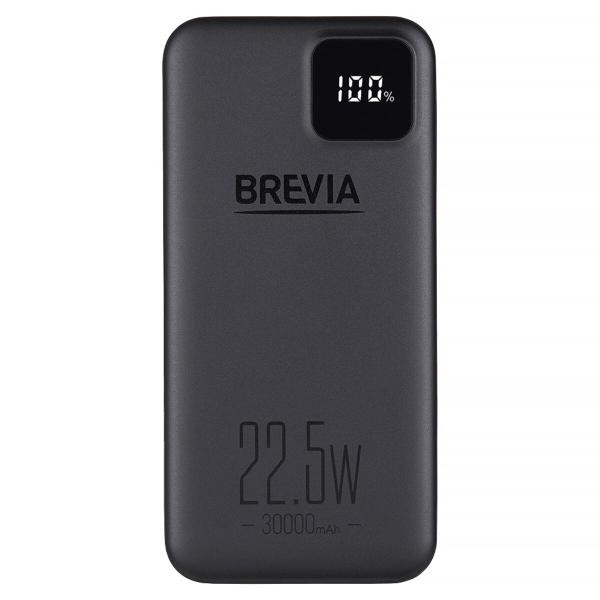 Купить Повербанк (Power Bank) Brevia 30000mAh 22,5W Li-Pol, LCD