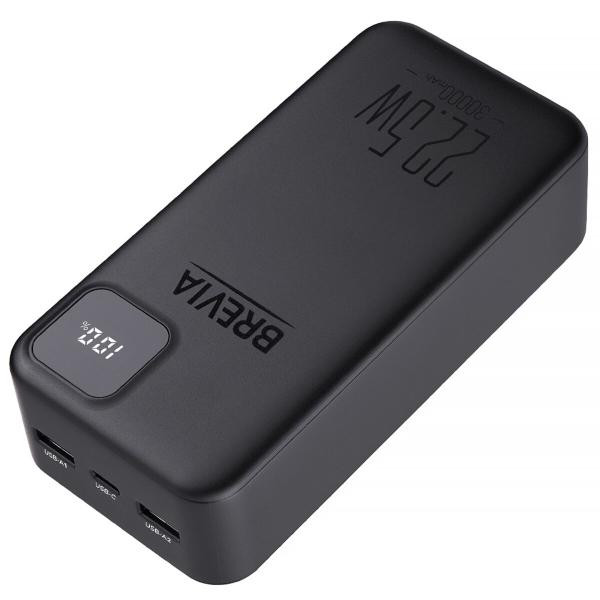 Купить Повербанк (Power Bank) Brevia 30000mAh 22,5W Li-Pol, LCD