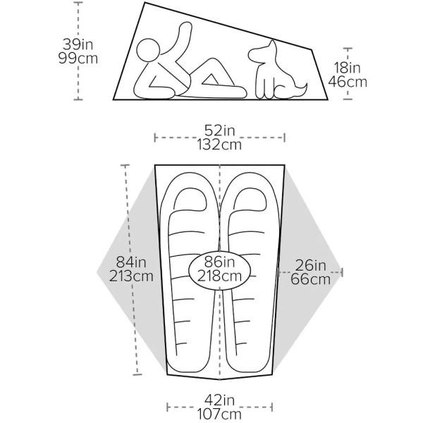 Купити Намет Big Agnes Tiger Wall UL2