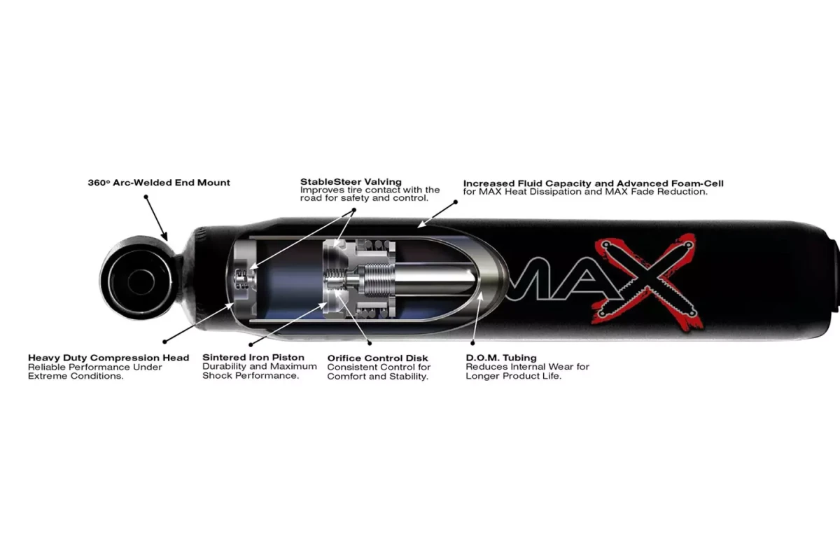 Купити Амортизатор задній Skyjacker Black Max lift 3'' - Dodge Ram 2500 03-05