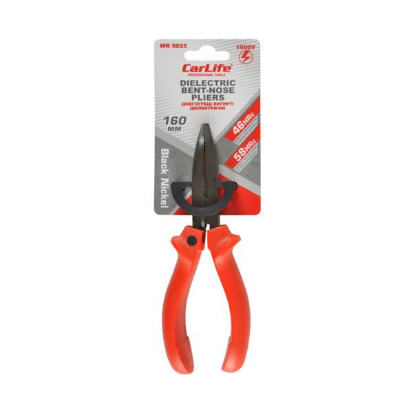 Купити Плоскогубці CarLife вигнуті 160мм, 1000В