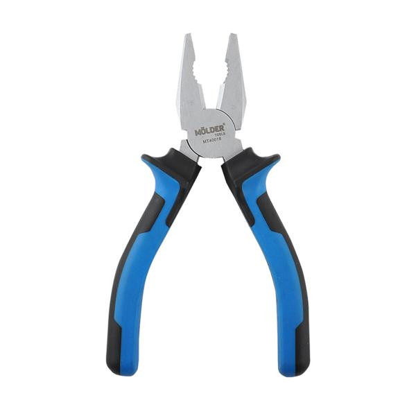 Купить Плоскогубцы Molder комбинированные Cr-V 160мм, двухкомпонентная ручка