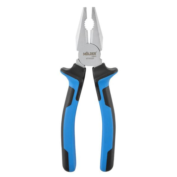 Купити Плоскогубці Molder комбіновані Cr-V 200мм, двокомпонентна ручка